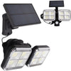 double projecteur led solaire
