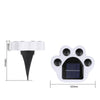 Lampe de Sol Solaire Patte D'Ours taille