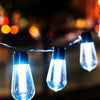 Ampoules Guirlande LED Solaires blanc