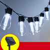 Ampoules Guirlande LED Solaires blanche