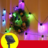 Ampoules Guirlande LED Solaires multicolor